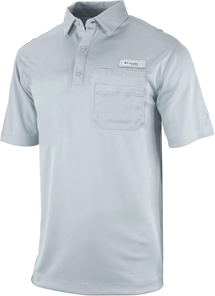 Columbia Golf Men's Omni-Wick Flycaster Pocket Polo