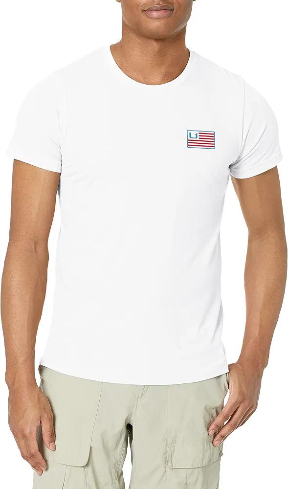 HUK Men's Short Sleeve Tee | Performance Fishing T-Shirt