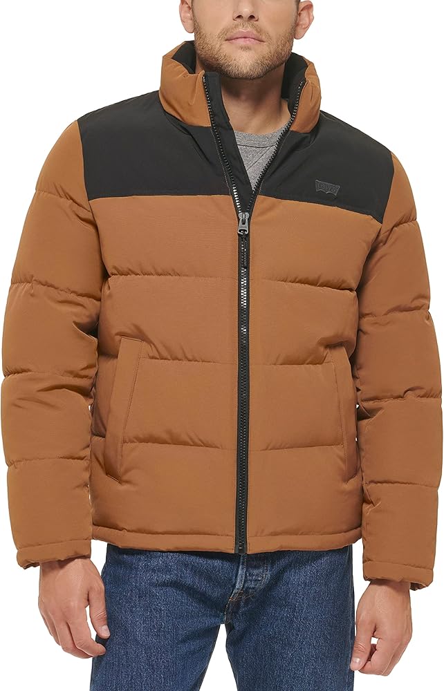 Levi's Men's Arctic Cloth Retro Bubble Puffer Jacket