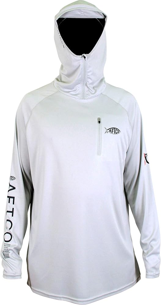 AFTCO Jason Christie Hooded LS Performance T-Shirt