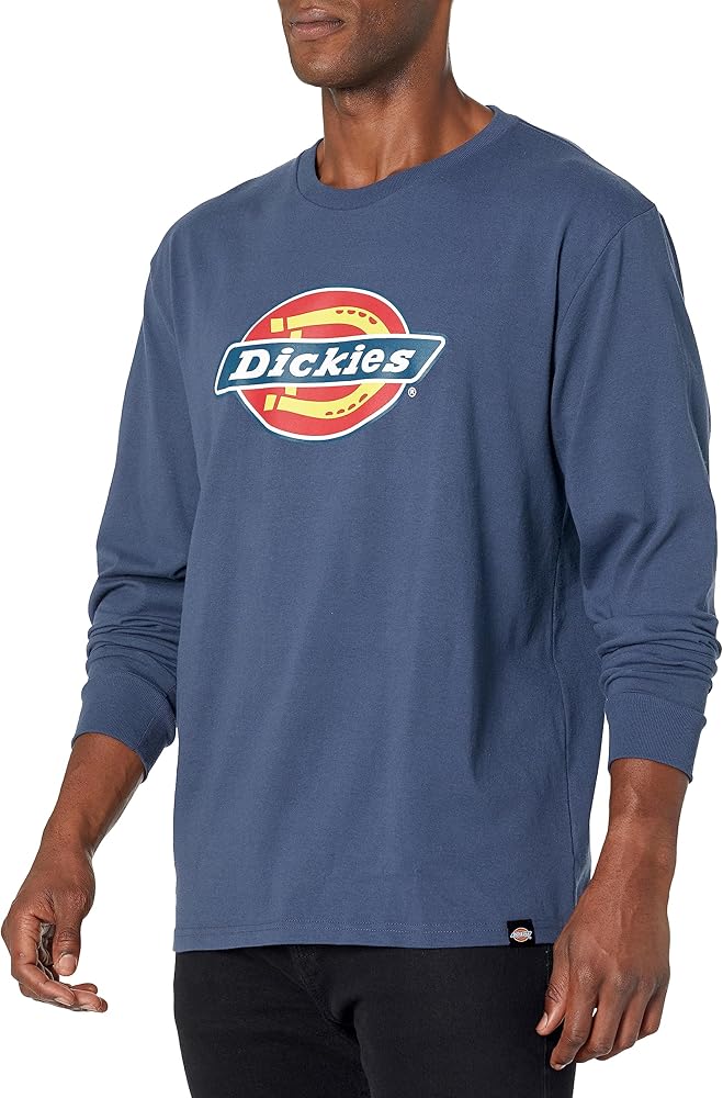 Dickies Men's Long Sleeve Regular Fit Icon Graphic T-Shirt