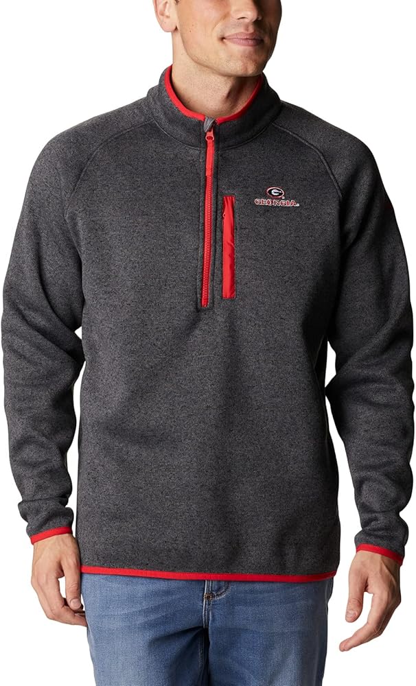 Columbia Men's Collegiate Canyon Point Sweater Fleece Half Zip