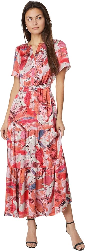 NIC+ZOE Women's Scribble Bouquet Daydream Dress