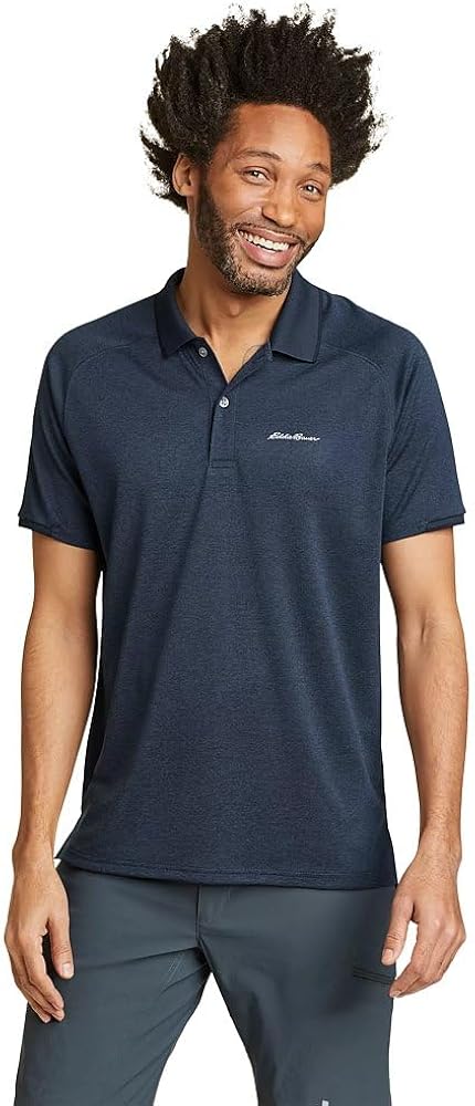 Eddie Bauer Men's Resolution Pro Short-Sleeve Polo 2.0