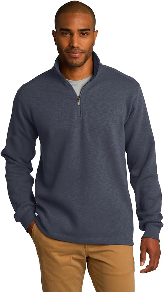 Port Authority Slub Fleece 1/4 Zip Pullover (F295)