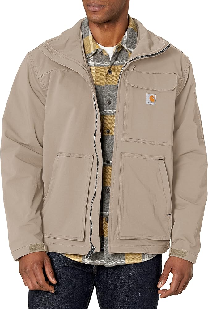 Carhartt Men's Super Dux Relaxed Fit Lightweight Mock-Neck Jacket