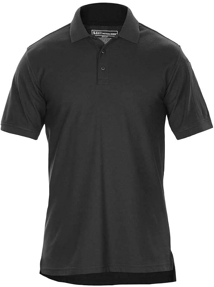 5.11 Tactical Utility Short Sleeve Polo Shirt, Poly-Cotton Fabric, Wrinkle Resistant, Style 41180