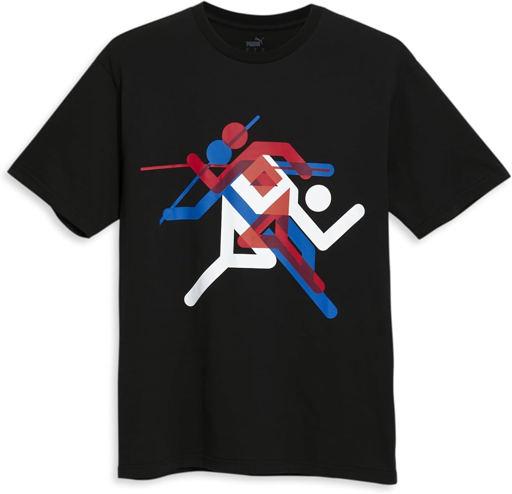 PUMA Men's Olympic Village Wear Tee