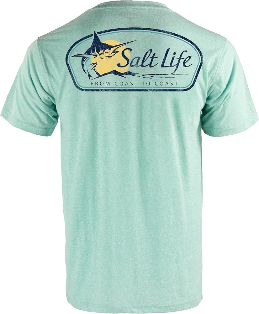 Salt Life Men's Marlin Sun Coast Short Sleeve Tee