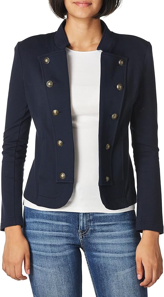 Tommy Hilfiger Women's Casual Band Jacket, Fall Fashion