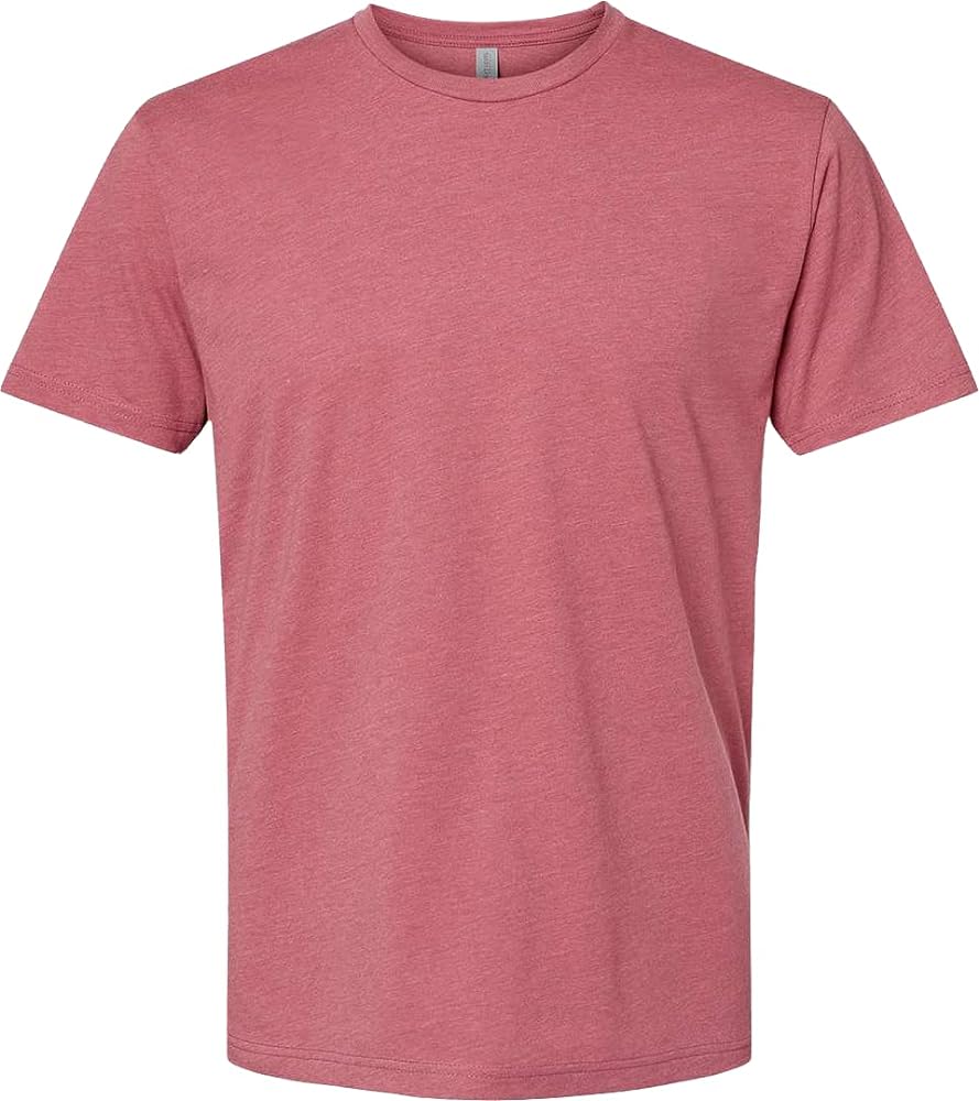 Next Level Apparel Next Level Mens Premium Fitted CVC Crew Tee Heather Mauve(1pck) X-Large