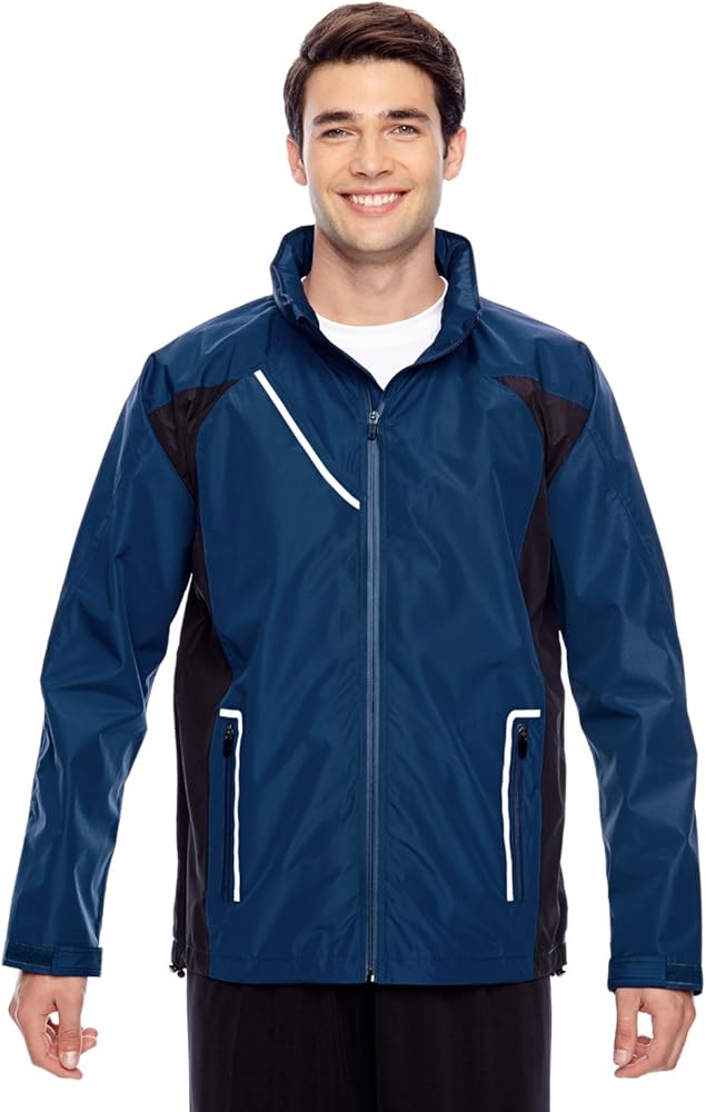 TEAM 365 Men's Dominator Waterproof Jacket, Sport Dark Navy, X-Large