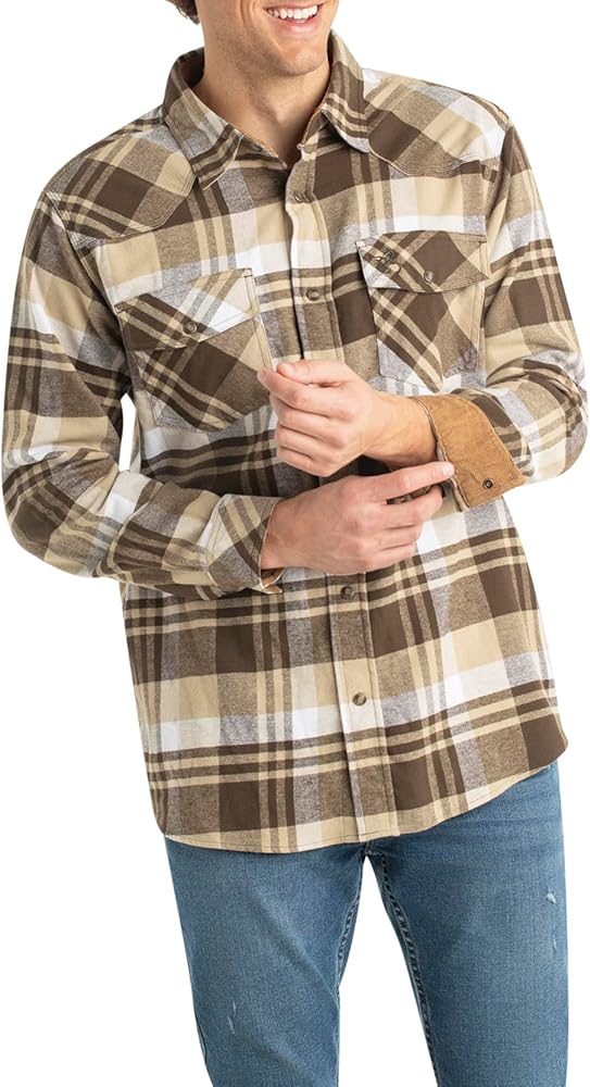 Legendary Whitetails Men's Shotgun Western Flannel Shirt