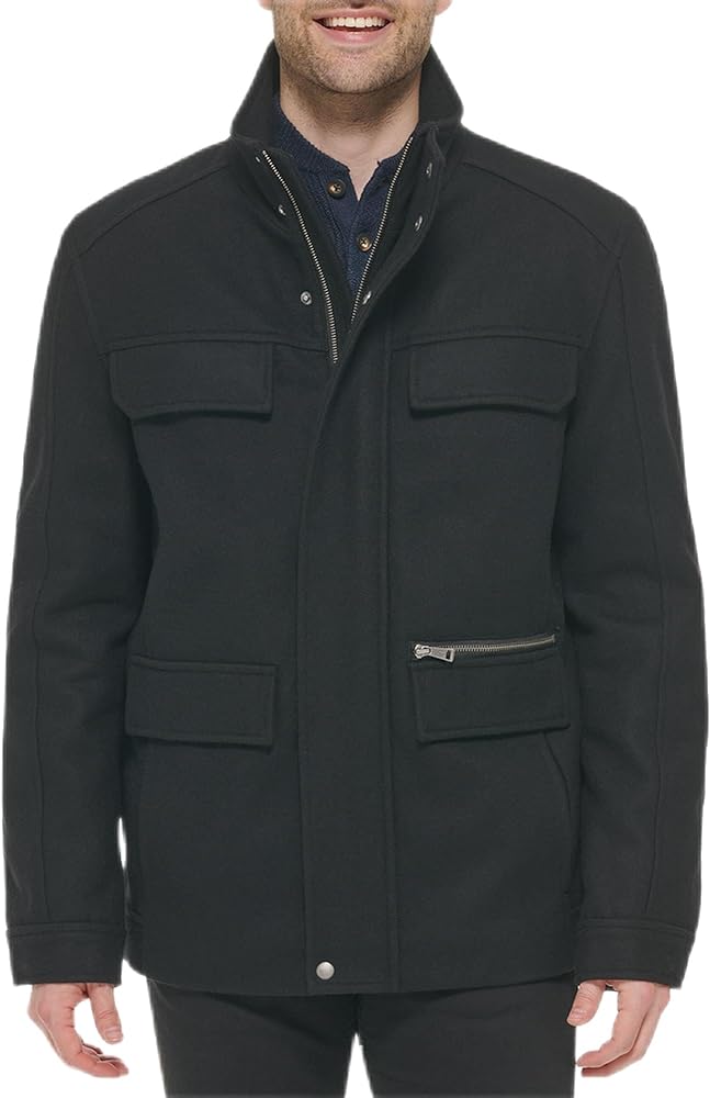 Cole Haan Men's Field Multi-Pocket Coat