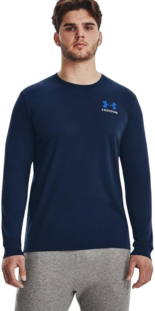 Under Armour Men's New Freedom Flag Long Sleeve T-Shirt