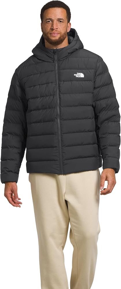 THE NORTH FACE Men's Aconcagua Insulated Hooded Jacket (Standard and Big Size), Asphalt Grey, 2X