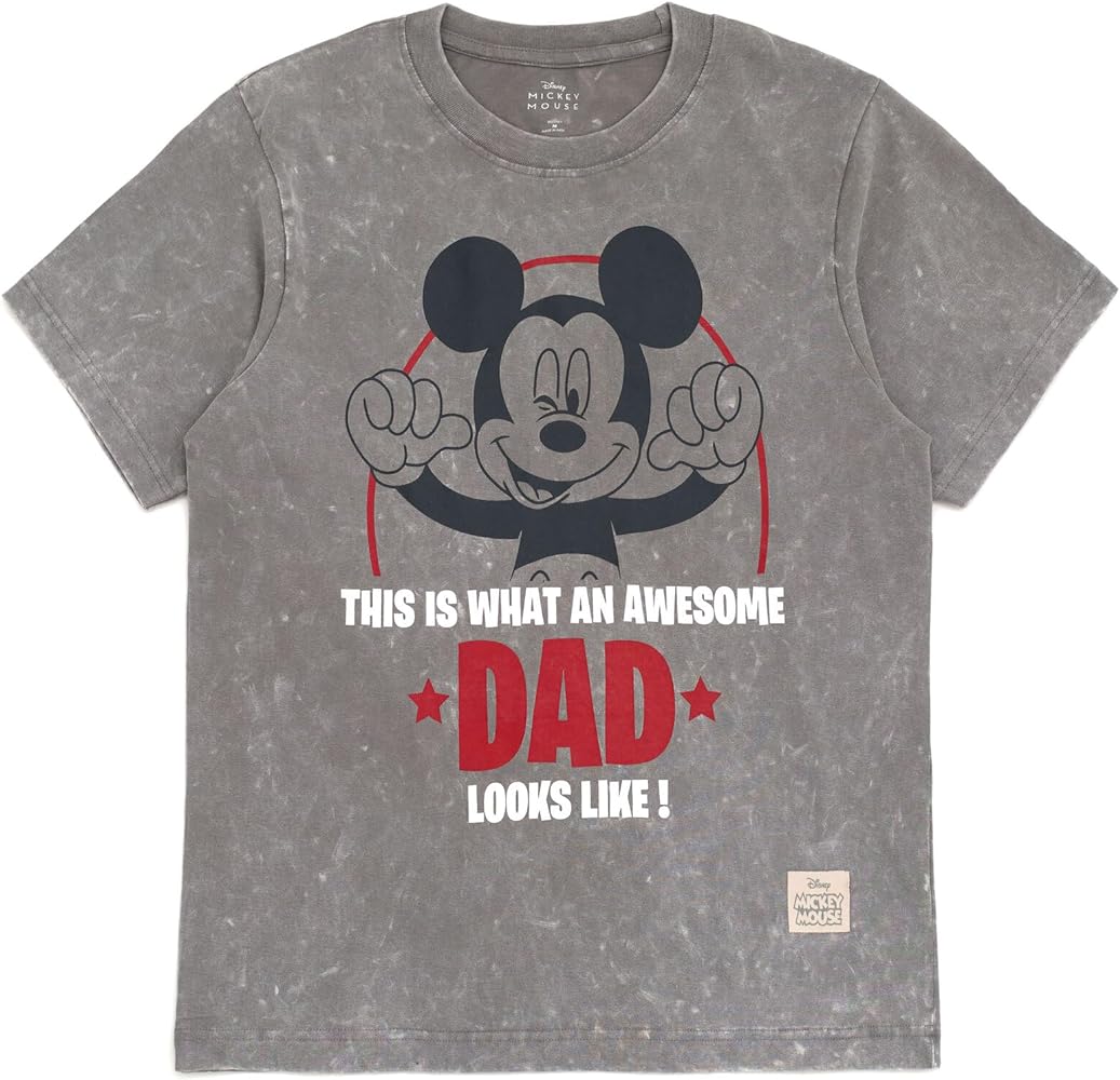 Disney Mickey Mouse Matching Family Father's Day T-Shirt Toddler to Adult