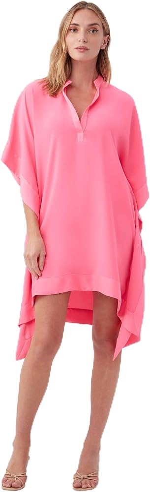 Trina Turk Women's Sharkbite Hem Caftan Dress