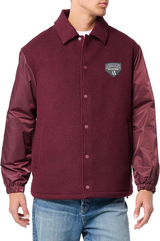 Armani Exchange Men's Collegiate Capsule Shirt Jacket