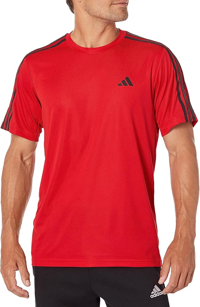 adidas Men's Training Essentials 3-Stripes T-Shirt