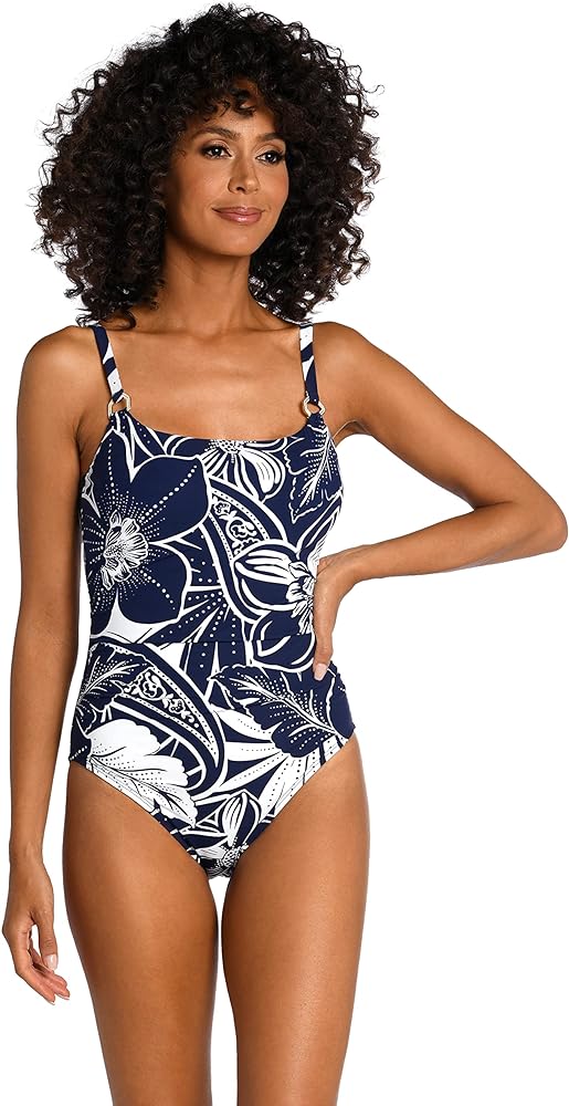 La Blanca Women's Standard Lingerie One Piece Swimsuit