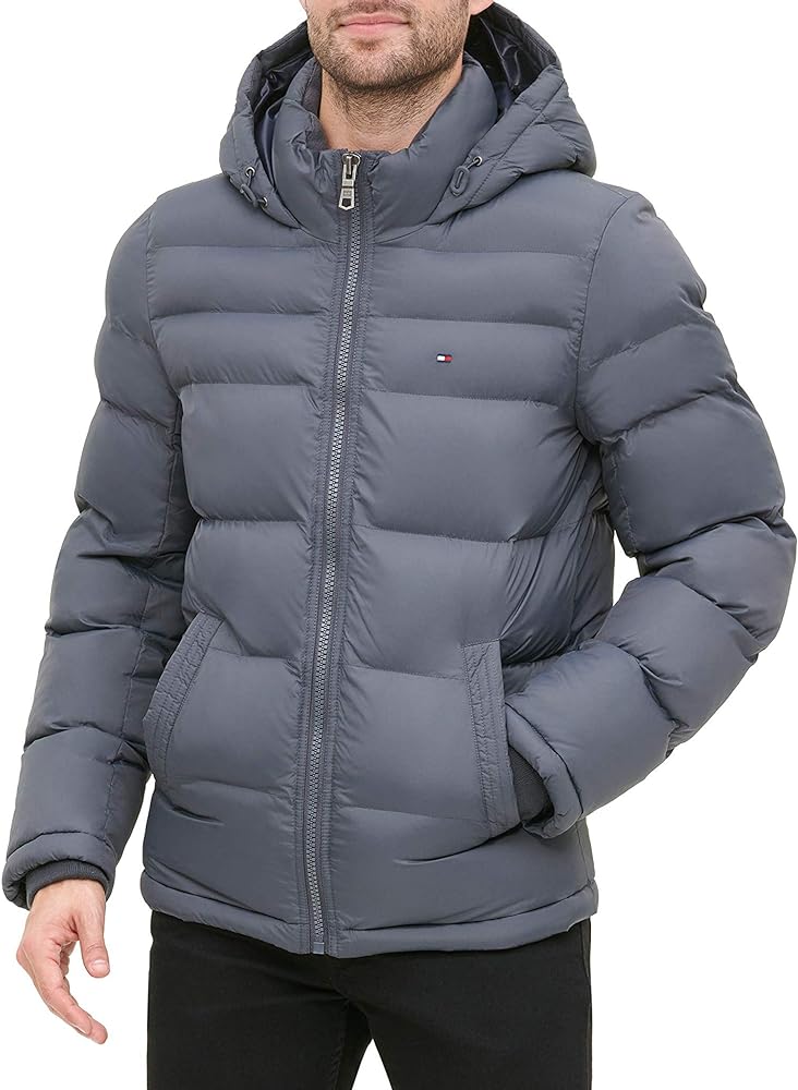 Tommy Hilfiger Men's Hooded Puffer Jacket