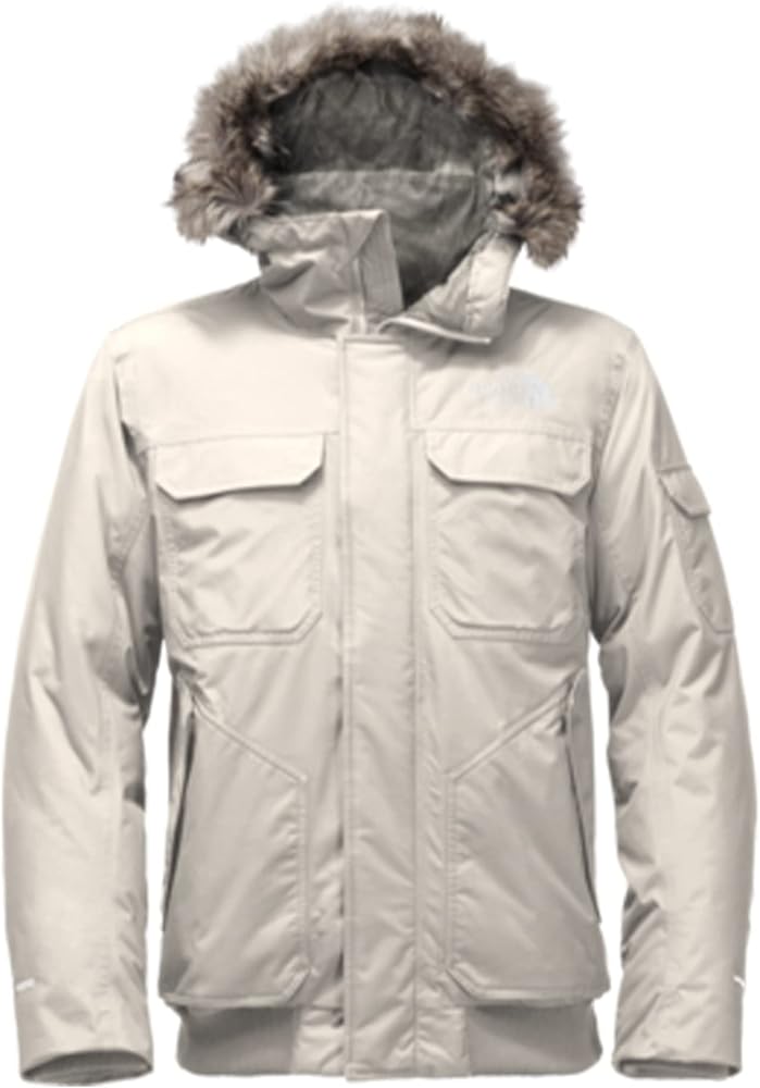 THE NORTH FACE Men's Gotham Jacket III, Gardenia White/Gardenia White, XX-Large