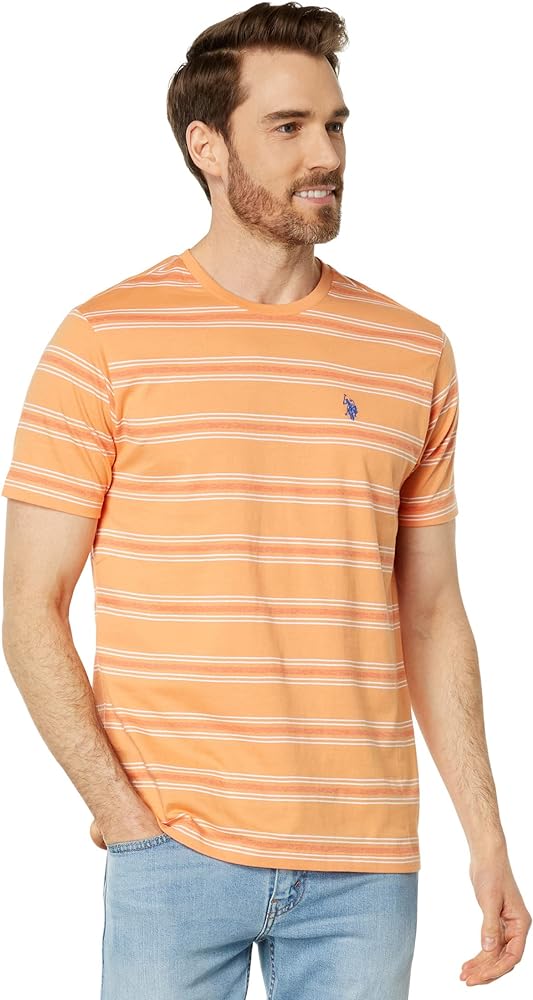 U.S. Polo Assn. Short Sleeve Tarn Dye Stripe Jersey Tee