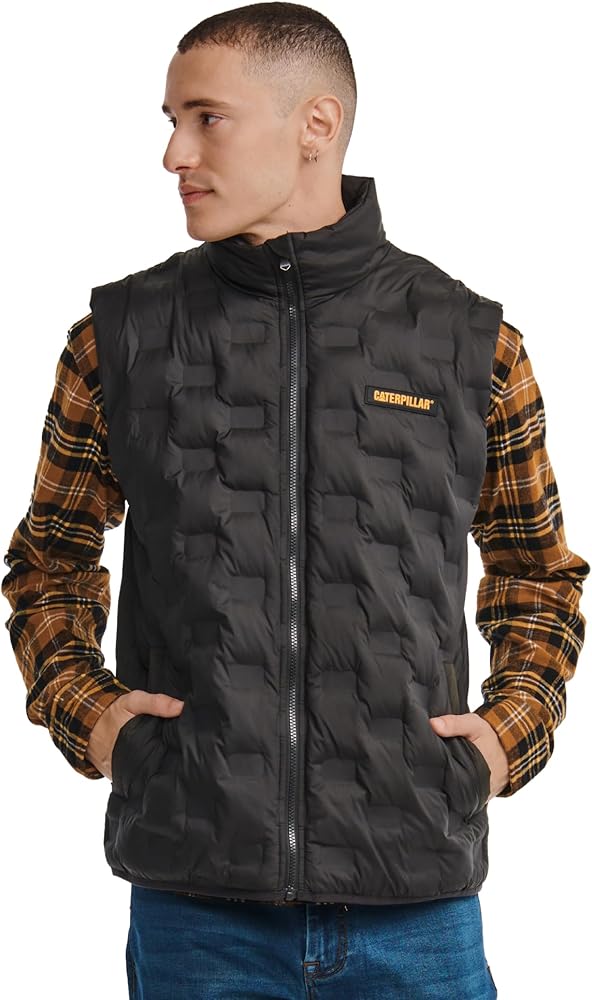 CAT Caterpillar Men's Foundation Bonded and Insulated Vest