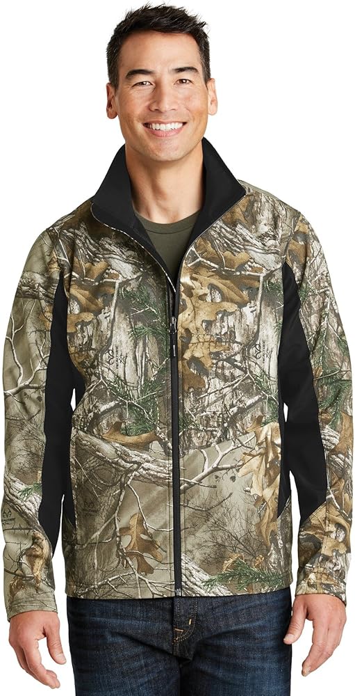 Port Authority Camouflage Colorblock Soft Shell