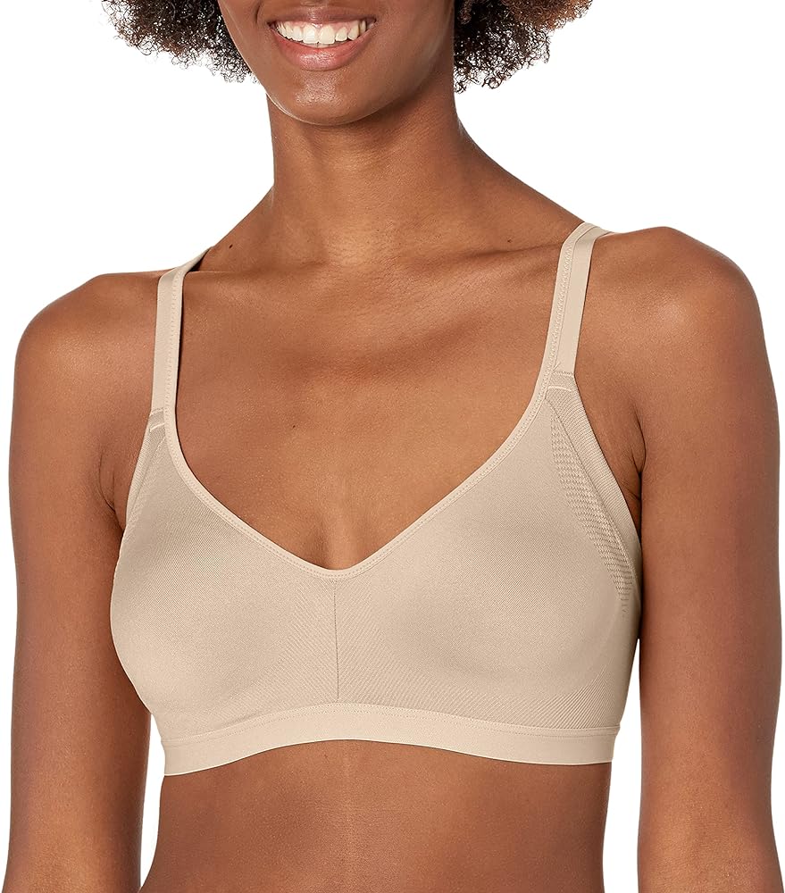 Warner's Women's Blissful Benefits Underarm-Smoothing with Seamless Stretch Wireless Lightly Lined Comfort Bra Rm3911w