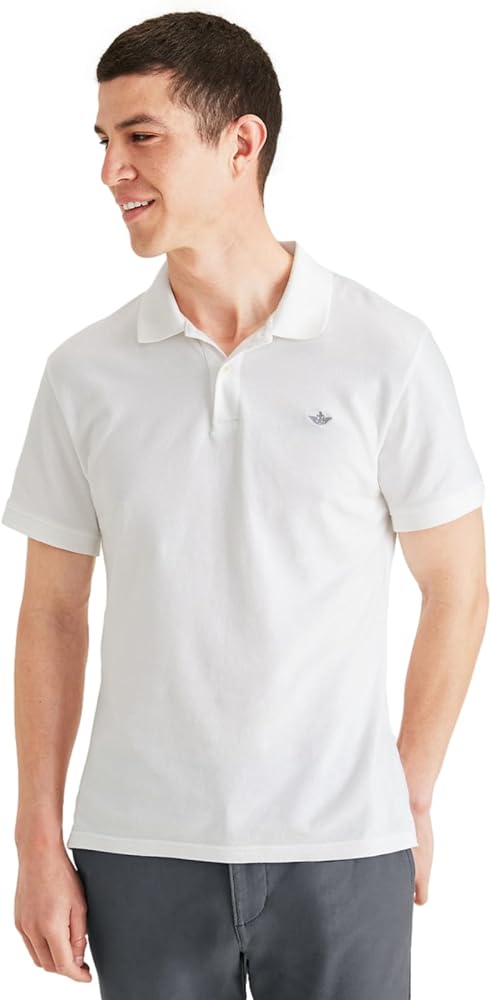 Dockers Men's Slim Fit Short Sleeve Polo