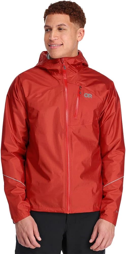 Outdoor Research Men's Helium Rain Jacket – Breathable Weatherproof Jacket