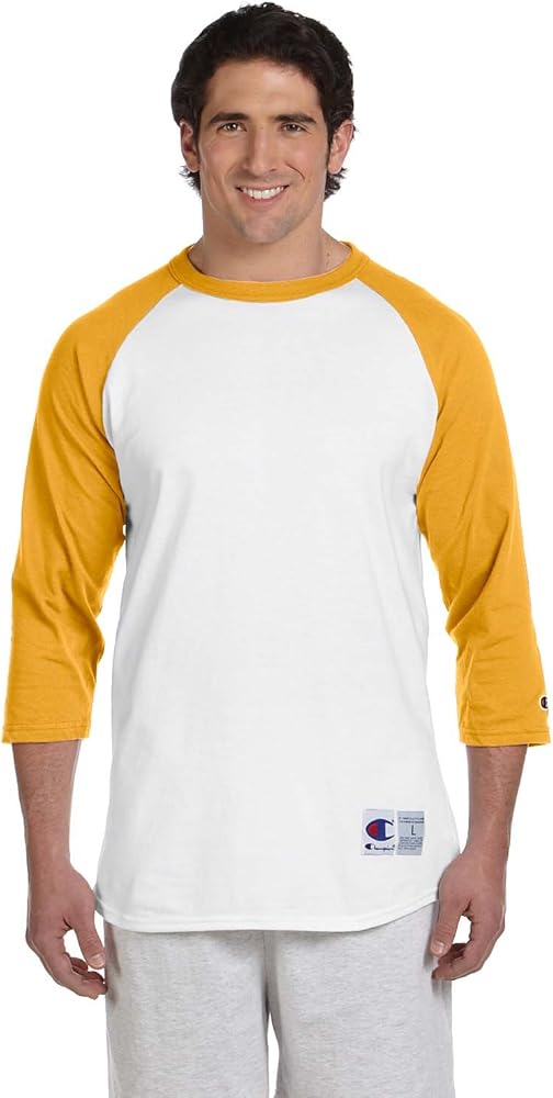 Champion Men's Raglan Baseball Tee