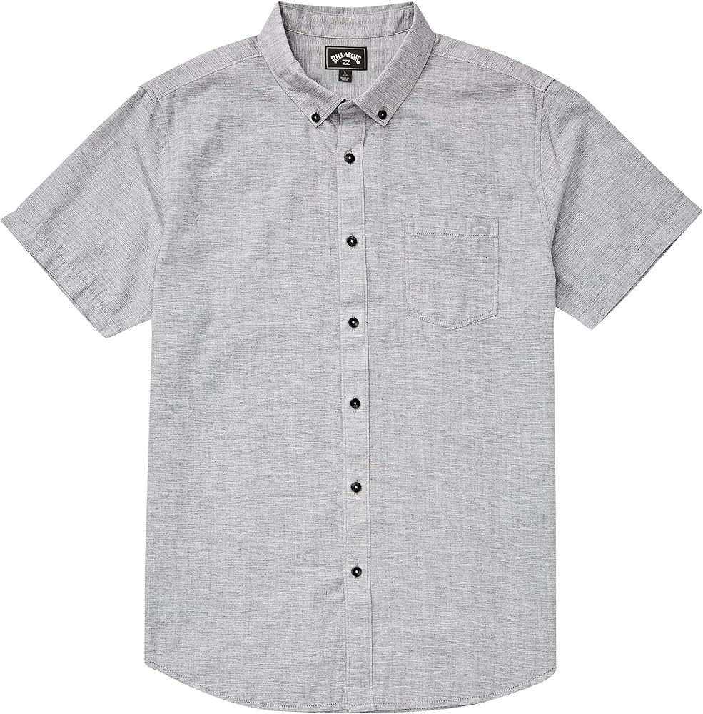 Billabong Men's Classic Sundays Woven Short Sleeve Shirt