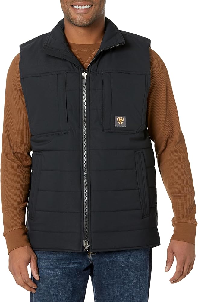 ARIAT Men's Rebar Valiant Ripstop Insulated Vest