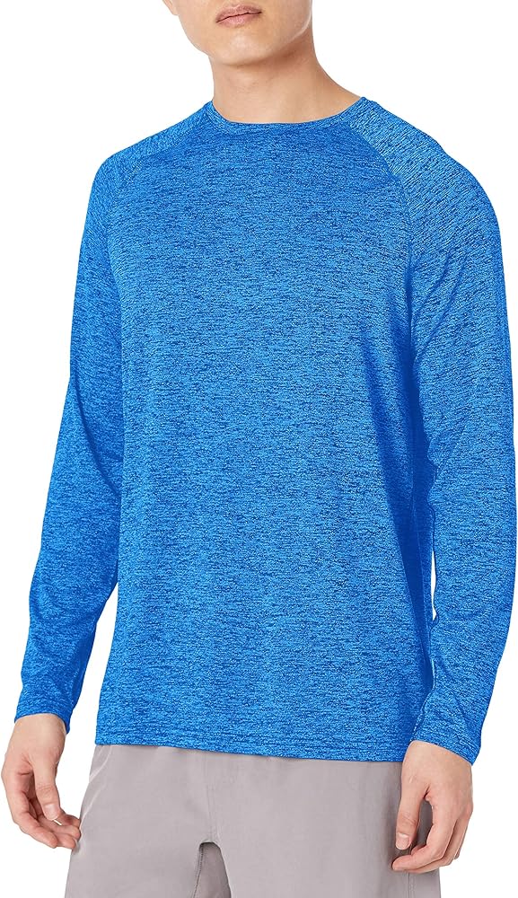 Amazon Essentials Men's Tech Stretch Long-Sleeve T-Shirt - Discontinued Colors