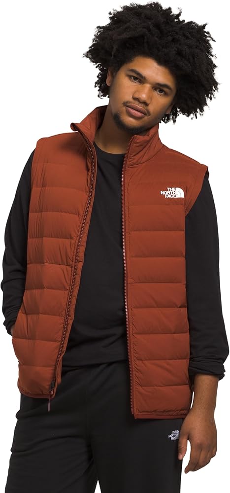 THE NORTH FACE Men's Belleview Stretch Down Vest, Brandy Brown, XX-Large