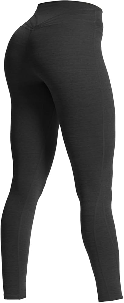 Aoxjox High Waisted Workout Leggings for Women Compression Tummy Control Trinity Buttery Soft Yoga Pants 26"