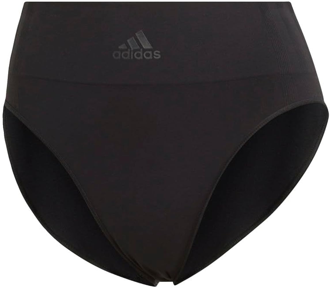 adidas Women's Seamless Hi-Leg Brief Panty Underwear