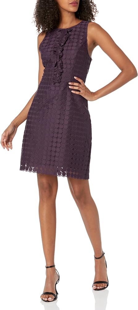 Trina Turk Women's Mesh Sheath Dress