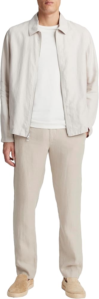 Vince Men's Hemp Zip Up Jacket