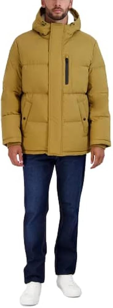 Cole Haan mens Hooded Puffer