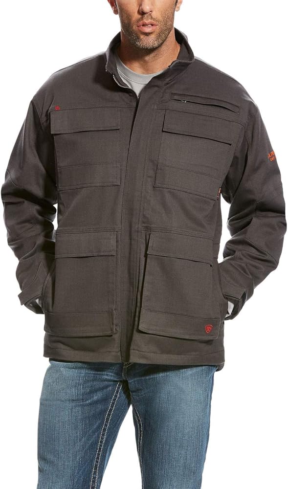 Ariat Men's Flame Resistant Cargo Canvas Jacket