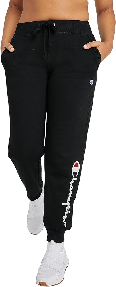 Champion Women's Joggers, Powerblend, Fleece Joggers, Comfortable Pants for Women, 29" (Plus Size Available)