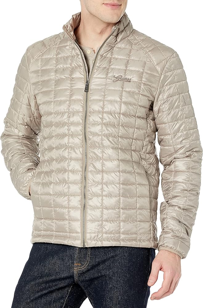 GUESS Men's Super Light Jacket Packable