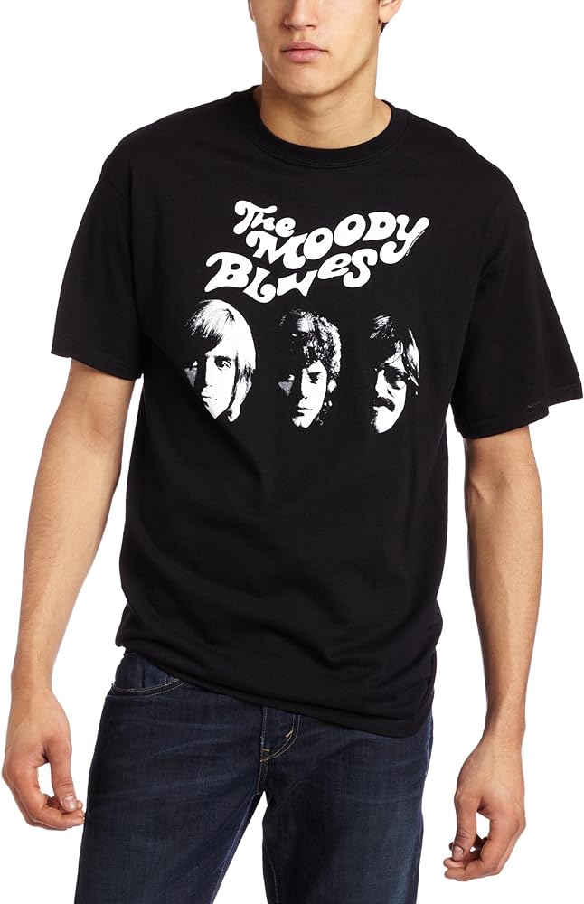 Liquid Blue Men's Moody Blues Silhouette T-Shirt