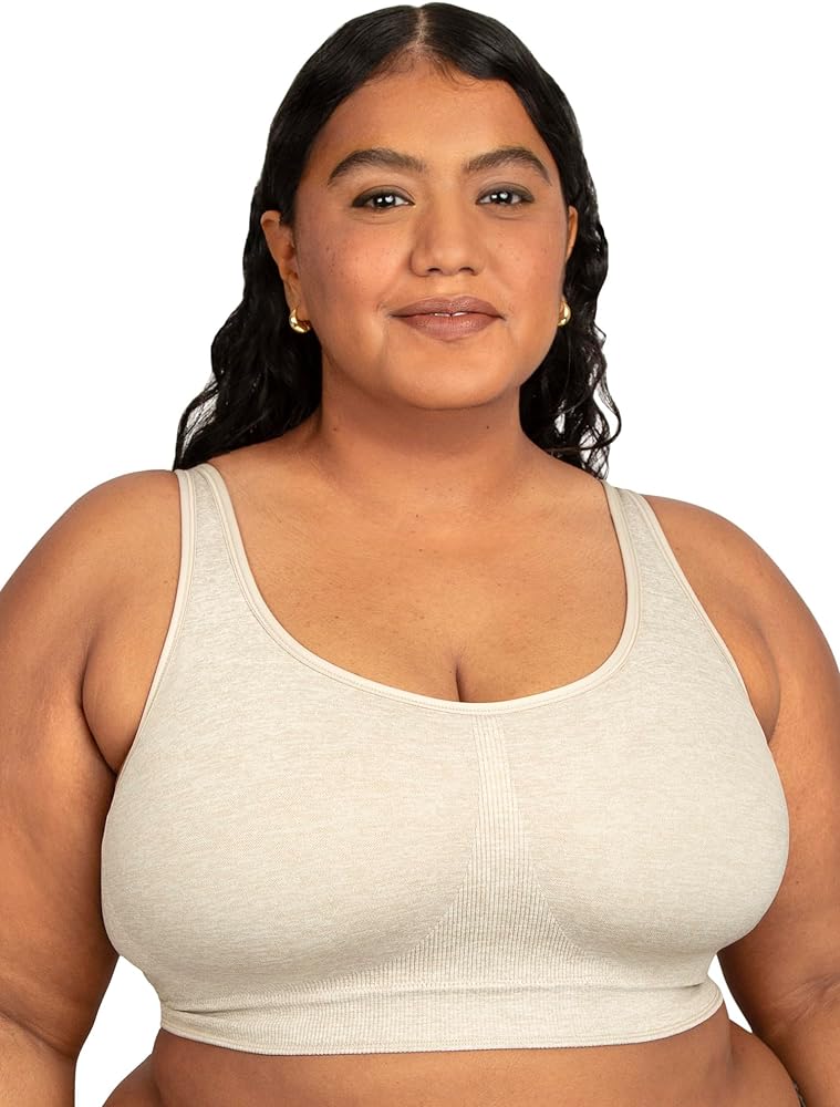 Fruit of the Loom Women's Fit for Me 360 Stretch Plus Size Supportive Seamless Bra