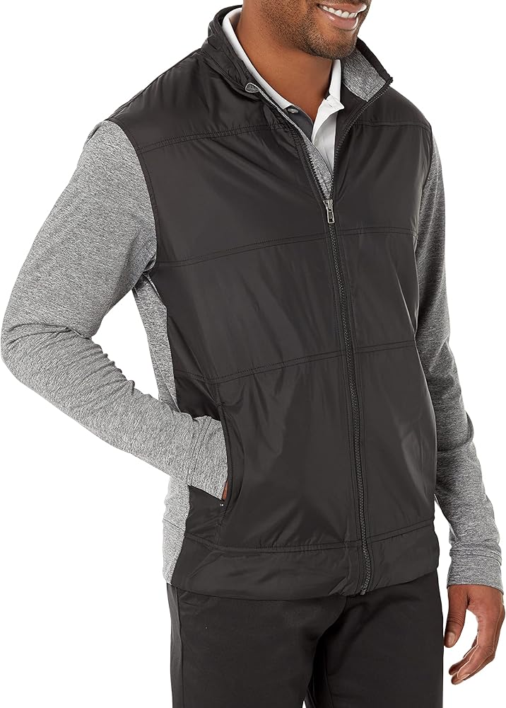 Cutter & Buck Men's NFL Stealth Drytec Quarter-Zip Jacket