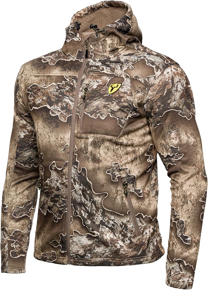 Scent Blocker Shield Series Silentec Jacket, Camo Hunting Clothes for Men